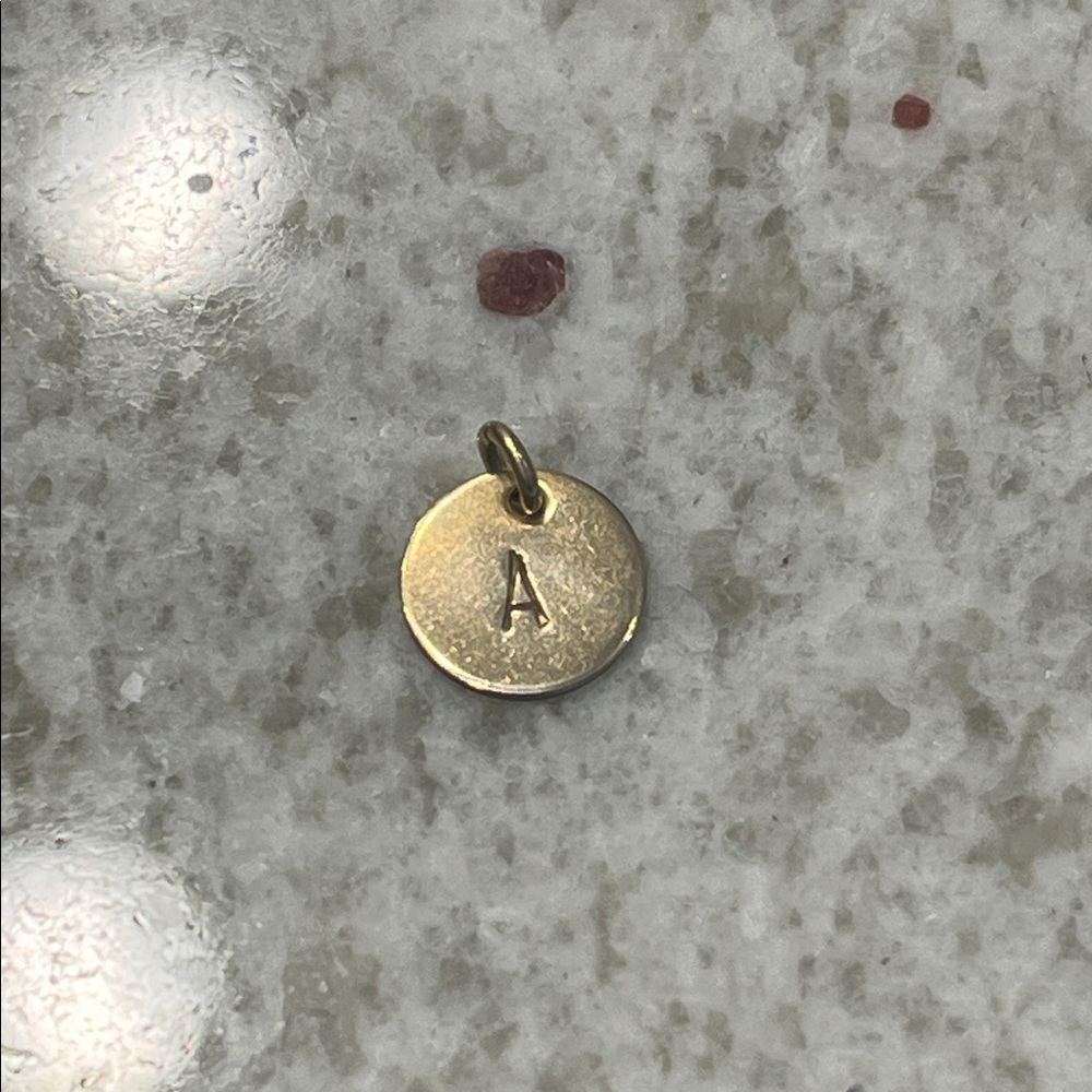 Hand Stamped 14K Gold Filled Charm